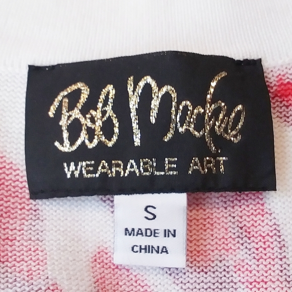 Bob Mackie Fantasy Leopard Print Cardigan Sweater - Picture 6 of 6